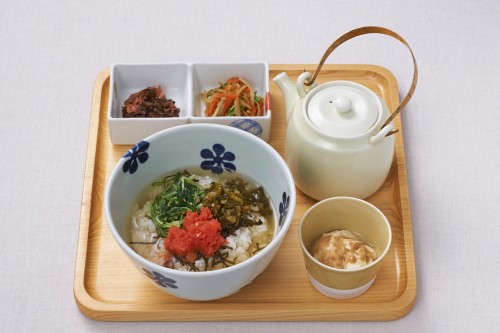 明太子和高菜汤茶泡饭