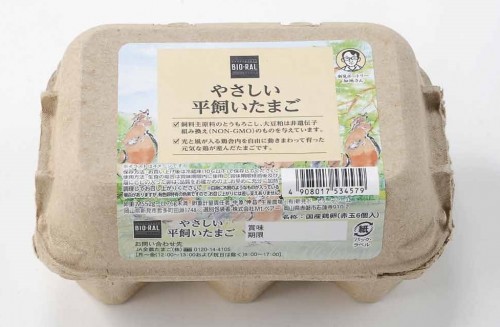 6个扁平的蛋包