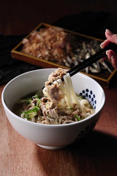 肉乌冬面